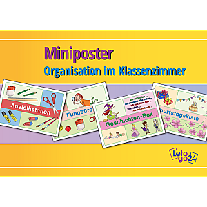 Jens Sonnenberg: Miniposter - Organisation im Klassenzimmer