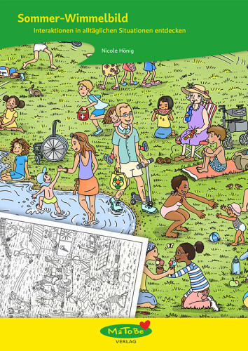 Nicole Hönig: Sommer-Wimmelbild