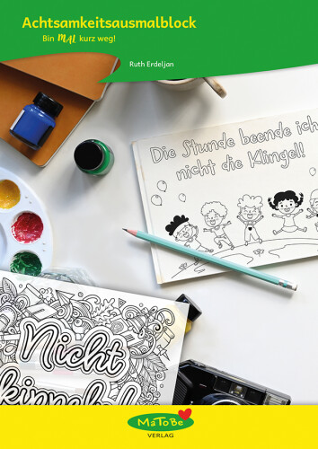 Ruth Erdeljan: Achtsamkeitsausmalblock