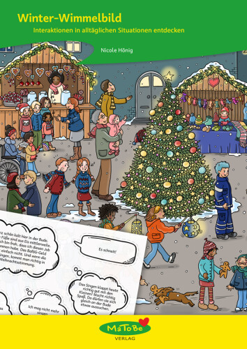 Nicole Hönig: Winter-Wimmelbild