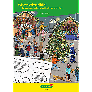 Nicole Hönig: Winter-Wimmelbild