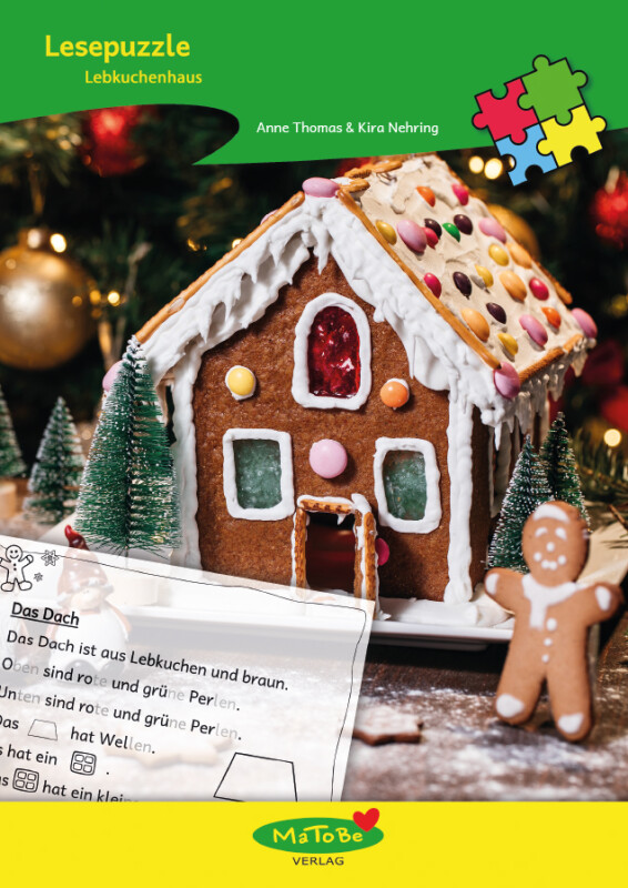 Anne Thomas & Kira Nehring: Lesepuzzle "Lebkuchenhaus"