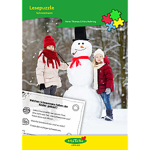 Anne Thomas & Kira Nehring: Lesepuzzle "Schneemann"