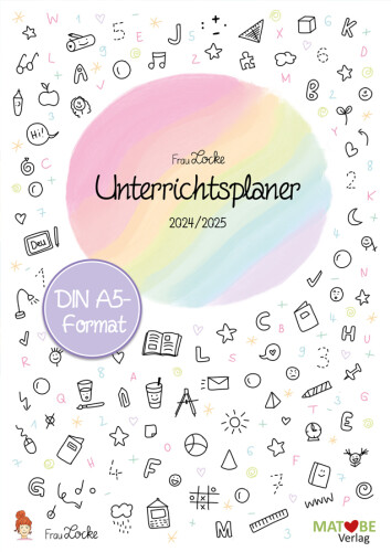 Nicole Trapp: Unterrichtsplaner 2024/2025 - A5 - Coil-Bindung