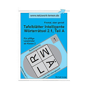 Michael Junga: Tafelblätter Intelligente Wörterrätsel 2.1, Teil A