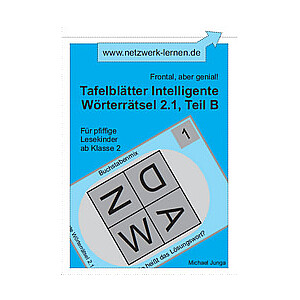Michael Junga: Tafelblätter Intelligente Wörterrätsel 2.1, Teil B