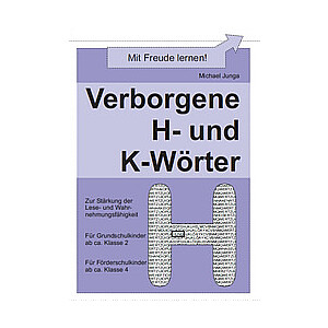 Michael Junga: Verborgene H- und K-Wörter