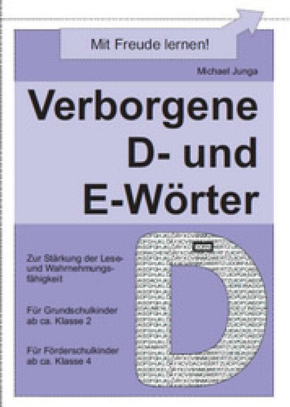 Michael Junga: Verborgene D- und E-Wörter