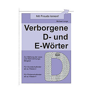 Michael Junga: Verborgene D- und E-Wörter