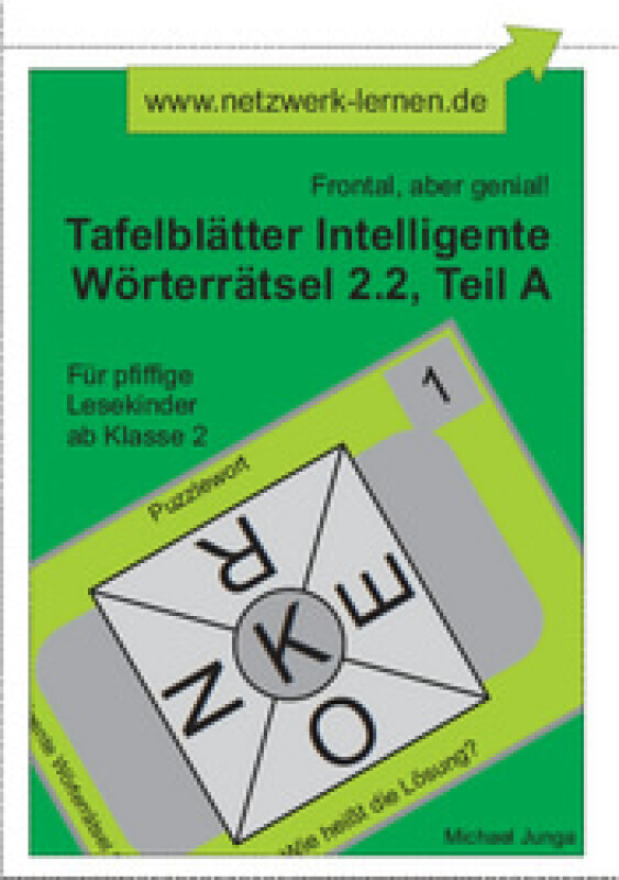 Michael Junga: Tafelblätter Intelligente Wörterrätsel 2.2, Teil A