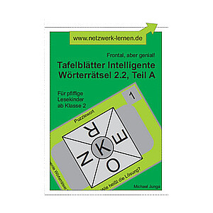 Michael Junga: Tafelblätter Intelligente Wörterrätsel 2.2, Teil A