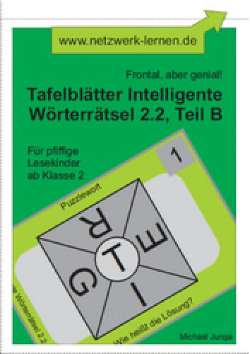 Michael Junga: Tafelblätter Intelligente Wörterrätsel 2.2, Teil B