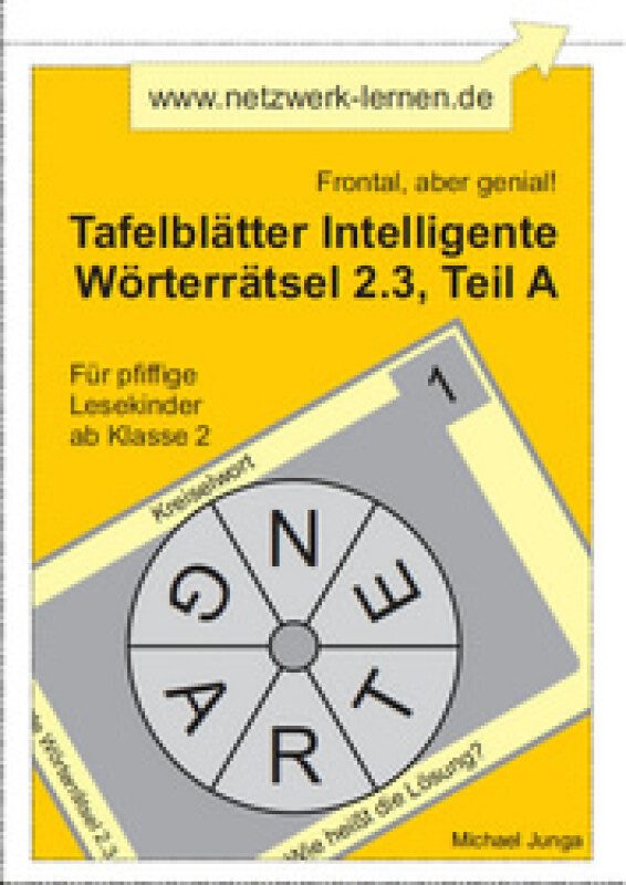 Michael Junga: Tafelblätter Intelligente Wörterrätsel 2.3, Teil A
