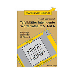 Michael Junga: Tafelblätter Intelligente Wörterrätsel 2.5, Teil A