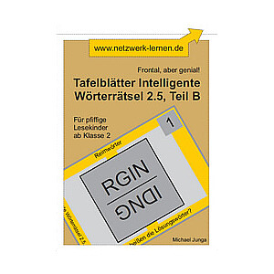 Michael Junga: Tafelblätter Intelligente Wörterrätsel 2.5, Teil B