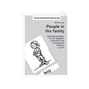 Michael Junga: Bild-Wort-Vorlagen People in the family