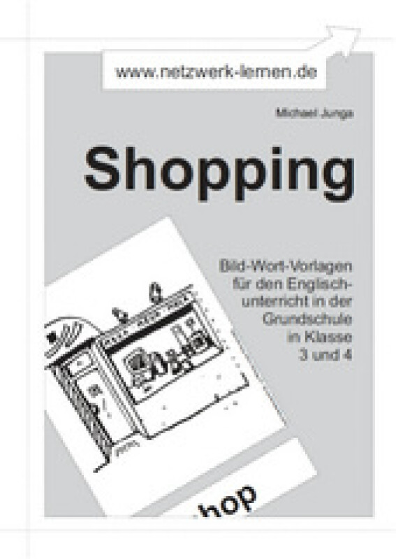 Michael Junga: Bild-Wort-Vorlagen Shopping