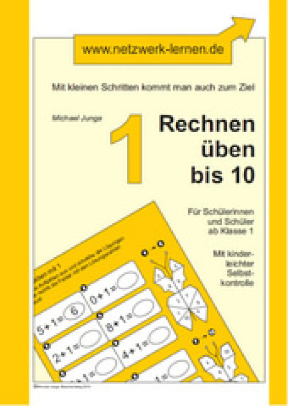 Michael Junga: Rechnen üben bis 10 - 1