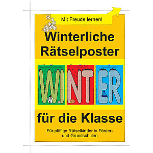Michael Junga: Winterliche Rätselposter für die Klasse