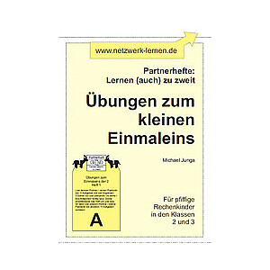 Michael Junga: Partnerhefte - Übungen zum Kleinen 1x1