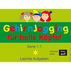 Michael Junga: GehirnJogging für helle Köpfe - Serie 1.1