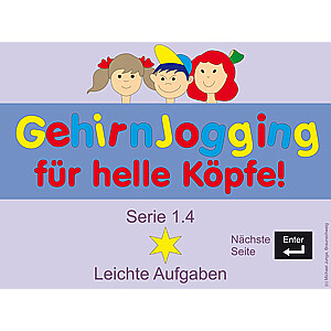Michael Junga: GehirnJogging für helle Köpfe - Serie 1.4