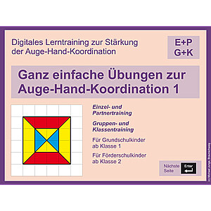 Michael Junga: Ganz einfache Übungen zur Auge-Hand-Koordination 1