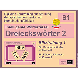 Michael Junga: Intelligente Wörterrätsel - Dreieckswörter 2