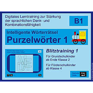 Michael Junga: Intelligente Wörterrätsel - Purzelwörter 1