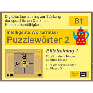 Michael Junga: Intelligente Wörterrätsel - Puzzlewörter 2