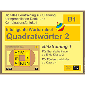 Michael Junga: Intelligente Wörterrätsel - Quadratwörter 2