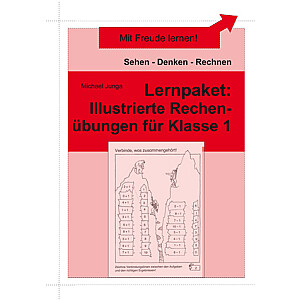 Michael Junga: Lernpaket Illustrierte Rechenübungen für Klasse 1