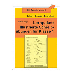 Michael Junga: Lernpaket Illustrierte Schreibübungen für Klasse 1