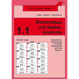 Michael Junga: Wörterrätsel mit Selbstkontrolle 1.1