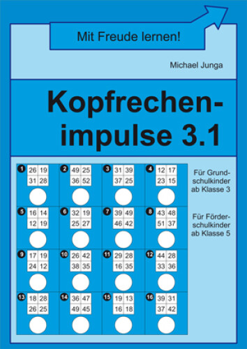 Michael Junga: Kopfrechenimpulse 3.1