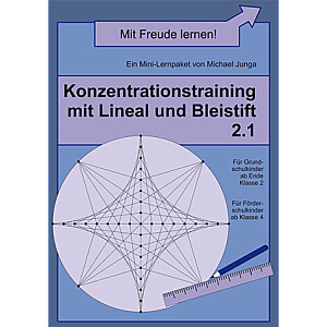 Michael Junga: Konzentrationstraining mit Lineal und Bleistift 2.1
