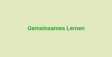 Gemeinsames Lernen