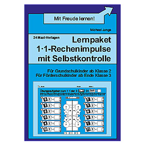 Michael Junga: Lernpaket 1x1-Rechenimpulse mit Selbstkontrolle
