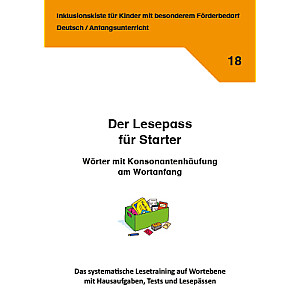 Jens Sonnenberg: Der Lesepass für Starter - Wörter mit Konsonantenhäufung am Wortanfang