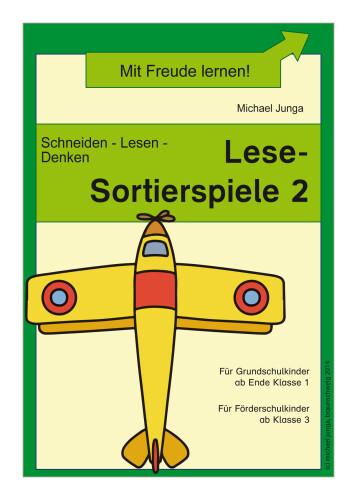 Michael Junga: Lese-Sortierspiel 2