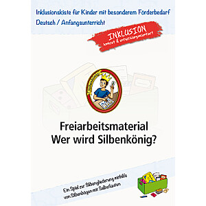 Jens Sonnenberg: Freiarbeitsmaterial Wer wird Silbenkönig?