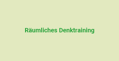 Räumliches Denktraining