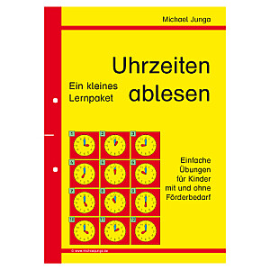 Michael Junga: Lernpaket Uhrzeiten ablesen