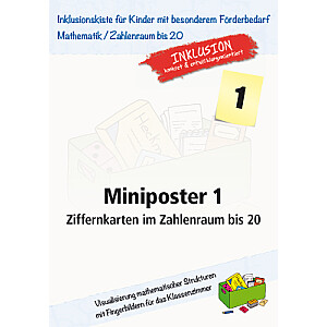 Jens Sonnenberg: Miniposter 1: Ziffernkarten im Zahlenraum bis 20