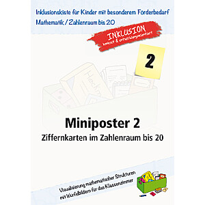 Jens Sonnenberg: Miniposter 2: Ziffernkarten im Zahlenraum bis 20
