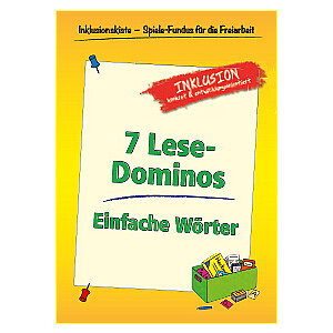Jens Sonnenberg: Freiarbeitsmaterial - 7 Lese-Dominos: Einfache Wörter