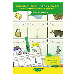 Valessa Scheufler & Julian König: Übungsmaterial zum Erkennen der Silbenkönige, Paket 1